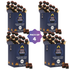 Coco Hamra natural coconut charcoal pack of 4 – long-lasting hookah coals for clean and even burning.