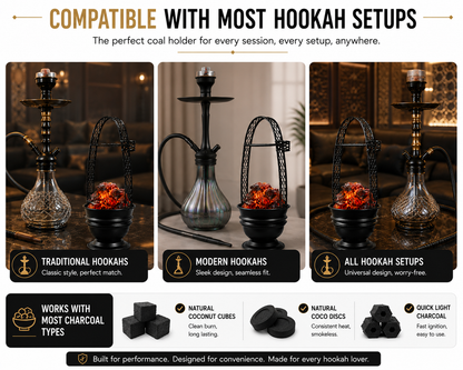 17" Hookah Charcoal Holder Basket