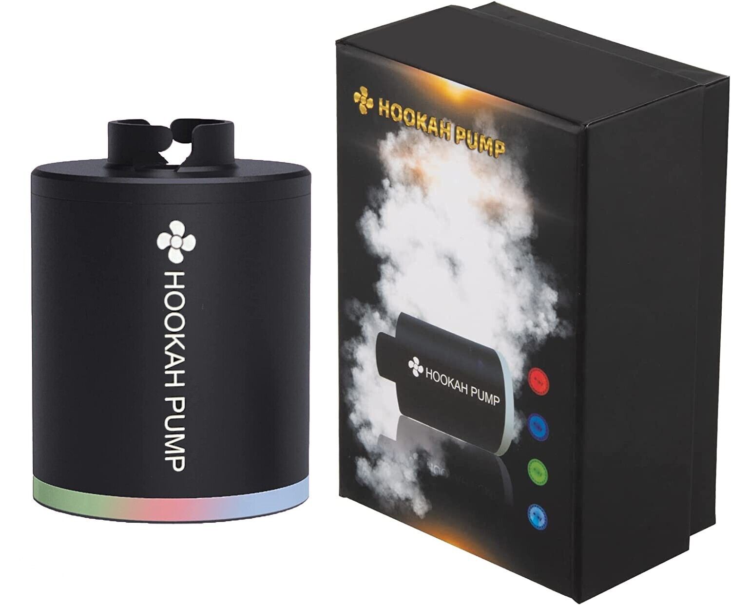 Mini Huka Electric Mini Portable Hookah Pump LED Rechargeable – Hookah Habibi