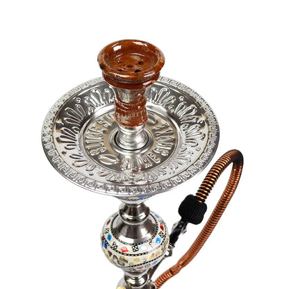 1 Hose 32&quot; Egyptian Mother of Pearl Hookah