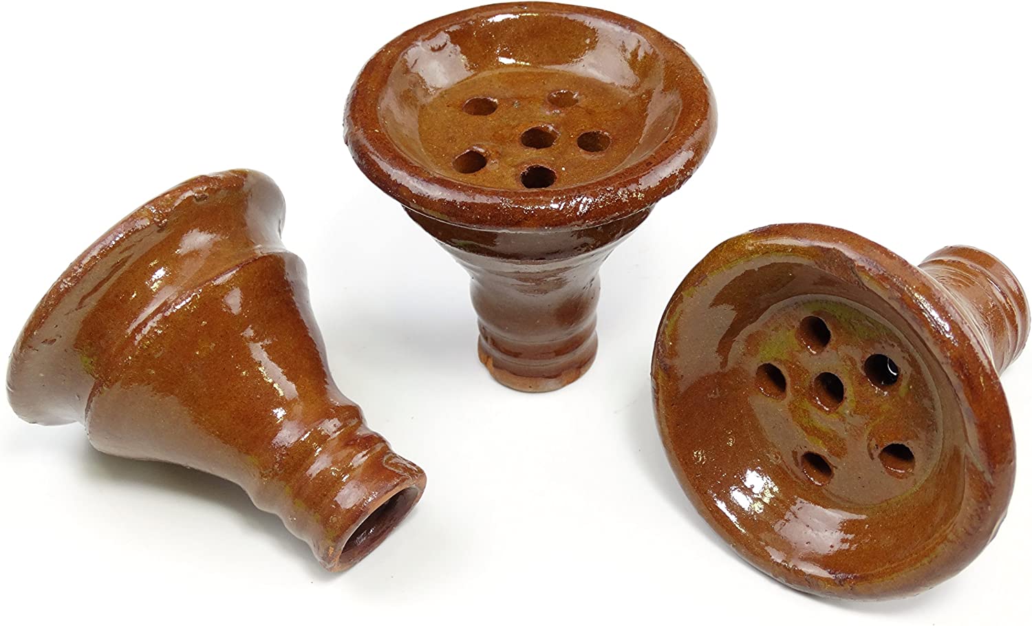 Egyptian Jumbo Clay Hookah Bowl Large 4&quot;