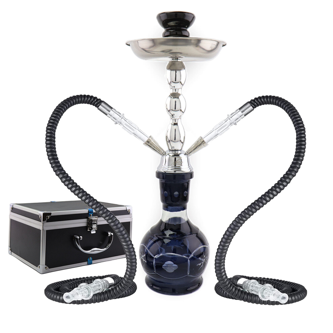 Zebra Smoke 2 Hose Hookah + Travel Case