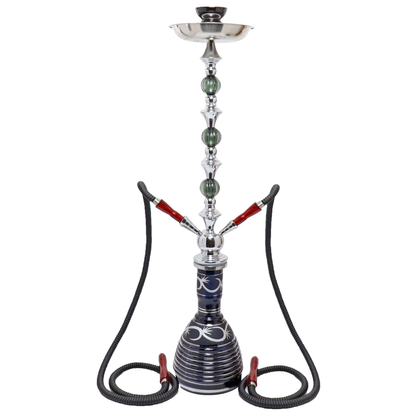 Zebra Smoke  2 Hose New York hookah