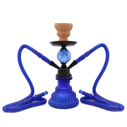 Zebra Smoke 2 Hose Pumpkin Style Jay Hookah